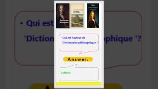 Voltaire  Diderot  George Sand  trending quiz UGC Exam Frenchnet [upl. by Peltier342]