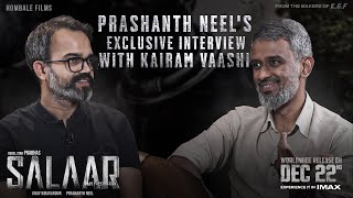 Prashanth Neels Special Interview with Kairam Vaashi  Salaar Cease Fire  Hombale Films [upl. by Aillil]