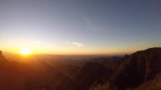 Nascer do sol  Serra do Rio do Rastro  Time Lapse GoPro  Sunshine  Brazil [upl. by Nafis]