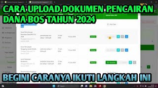 UPLOAD DOKUMEN BOS 2024  SYARAT PENCAIRAN DANA BOS TAHAP 1 TAHUN 2024  TUTORIAL ERKAM V2 [upl. by Kiyohara]