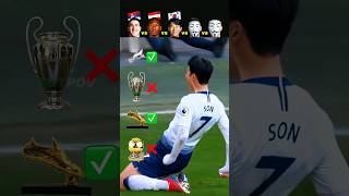 Vlahovic VS Alaba VS Heungmin Son VS Messi VS Ronaldo 🤯🏆 Incredible Trophy Challenge [upl. by Suoicerpal]