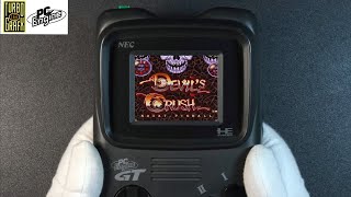 Devils Crush NEC PC Engine GT TurboExpress Handheld Gameplay [upl. by Eupheemia601]