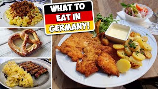 10 MUST EAT Dishes in Germany  ULTIMATE German Food Tour [upl. by Aronid780]