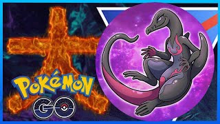 FIRE BLAST SALAZZLE GOES INSANE  POKÉMON GO BATTLE LEAGUE [upl. by Lurleen]