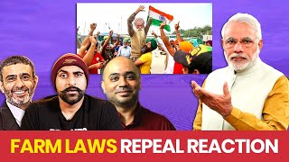 Farm Laws Repealed  Reaction  SSS Podcast [upl. by Jethro]