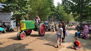 2021 Michigan Flywheelers Tractor Show Parade [upl. by Dace42]