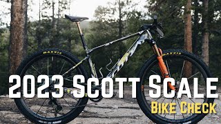 NEW 2023 SCOTT SCALE  Bike Check [upl. by Dilan]