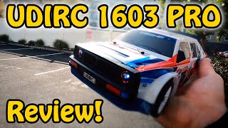 Brushless 116 Scale RC Rally Car UDIRC 1603 Pro  Open Box amp Review [upl. by Malissia919]