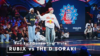 Rubix vs D Soraki Top 4  stance x Red Bull Dance Your Style World Final 2024 Mumbai [upl. by Dani82]