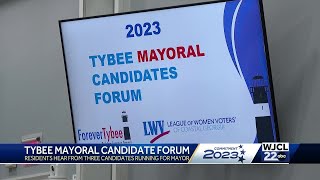 Three candidates running for Mayor of Tybee Island answer questions voice opinions [upl. by Pitzer]