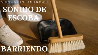 🧿efecto de sonido ESCOBA BARRIENDO🧿 sweeping broom sound effectSONIDOS SIN COPYRIGHT [upl. by Weigle]