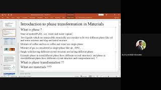 Phase and its transformation Lecture 1 [upl. by Hulda869]