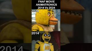 FNaF Animatronics IN REAL LIFE 2014 Vs 2024 Chica  FNaF Movie 2 MEME [upl. by Kaja]