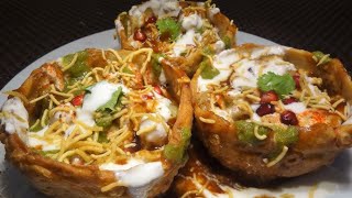 Snacks RecipesBreakfast Ideas IndianEasy Snacks To Make At HomeHealthy Snacks RecipesKatori Chat [upl. by Annovy]