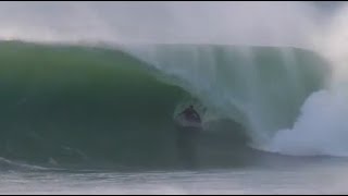 SURF IN HOSSEGOR  BIG BARRELS FOR SUNSET [upl. by Patrizius]