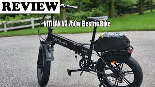 VITILAN V3 750w Electric Bike  Review 2023 [upl. by Einnhoj]