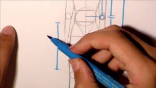 Tutorial  Proporzioni corpo [upl. by Flavius]