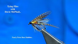 Tying a Pearly Peter Ross Dabbler with Davie McPhail [upl. by Aryamoy]