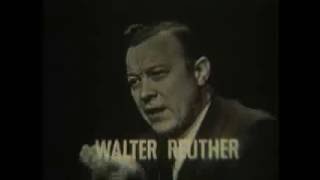 UAW Pres Walter Reuther on Profit Sharing Plan 1958Part 1 [upl. by Reyem]