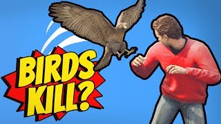 GTA 5  Can BIRDS KILL you [upl. by Anele]