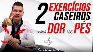 FASCITE PLANTAR e METATARSALGIA EXERCÍCIOS PARA DOR NOS PÉS Clínica de Fisioterapia Dr Robson Sitta [upl. by Yancey]