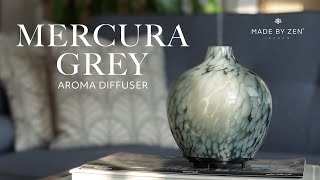 Mercura Grey Ultrasonic Diffuser  Made By Zen [upl. by Nwahsd]