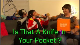 Is That A Knife In Your Pocket  Voltron Legendary Defender  Tokyo Treats Outtakes [upl. by Nosnehpets]