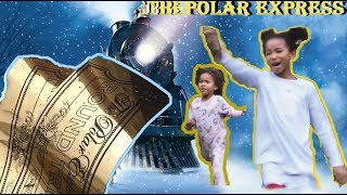 😱 Surprising kids with The Polar Express Train for Christmas 🚂 [upl. by Allak]