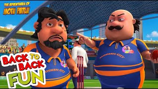 Back To Back Fun  41  Motu Patlu Cartoons  S11  Cartoons For Kids  motupatlu video [upl. by Relyk]