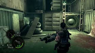 Resident Evil 5 coop playthrough part 21 [upl. by Ihtraa]