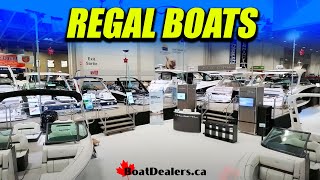 Regal Boats at the 2024 Toronto International Boat Show tibs2024 [upl. by Irtimed758]