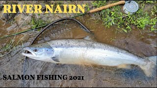 SALMON FISHING  River Nairn  Scotland  2021 [upl. by Homere]