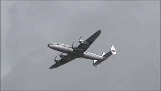 Lockheed L1049F55 C121C Super Constellation Breitling Super Constellation Flyers Association [upl. by Cousin859]