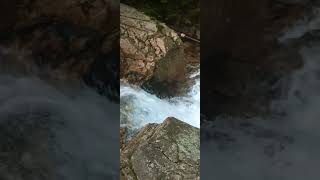 Little Abol Falls Millinocket ME summer travel waterfall adventure fyp short shorts nature [upl. by Sisi354]