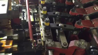 Cold forging machine to produce shear connector [upl. by Olifoet825]