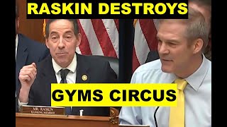 Jamie Raskin destroys Jim Jordan Hearing LIVE to his face [upl. by Nassir888]