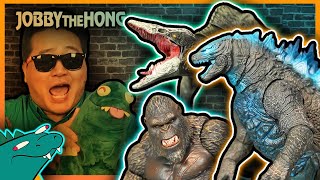 Hiya Toys Godzilla vs Kong TRIPLE REVIEW ft Youtooz [upl. by Riesman]