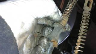 HOW TO REPLACE SPRINTER HAND BRAKE CABLE [upl. by Ohl301]