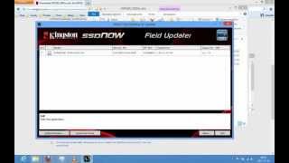 Kingston SSD Firmware Update SSDNow V200 [upl. by Rettuc]