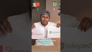 BRAND BATTLE ❗❗❗ Shopee VS Tokopedia [upl. by Lough594]