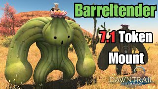 FFXIV Mounts Barreltender [upl. by Rosenkrantz]