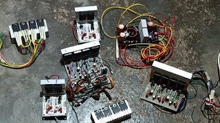 52001943 Stereo and mono amplifier circuit board live [upl. by Lamond682]