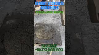 CEMENT AND CONCRETE ADMIXTURES FORMULATION RECIPEacceleratorplasticizeractivatorwaterproof [upl. by Akimet]