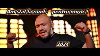 Narcis  Am stat la rand  pentru Noroc Oficial Video2024 [upl. by Alcus]