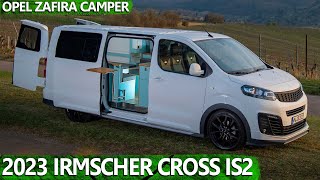 2023 IRMSCHER CROSS iS2 Camper Based on OPEL ZAFIRA with a Colorful Interior [upl. by Wanfried]