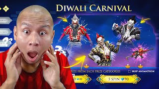 OMG  Golden Joker Return in Free Fire 😱 Diwali Carnival Event  Tonde Gamer [upl. by Ever]