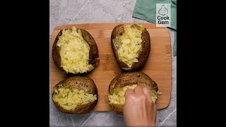 Simple Baked Potato In A Toaster Oven [upl. by Yecnuahc]