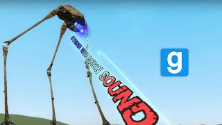 Strider Warp Cannon Sound in Garrys Mod  This Sound can also be retrieved from SFM [upl. by Egief391]