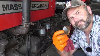 TRACTOR SERVICE HACKS DONT MAKE THIS MISTAKE MASSEY FORD JOHN DEERE KUBOTA [upl. by Orten]