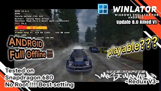 Need For Speed Most Wanted Redux V3 Android Offline  Winlator 80 V1 low end device [upl. by Pacificia127]